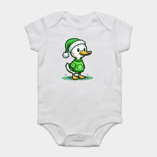 Ducky Christmas Baby Bodysuit